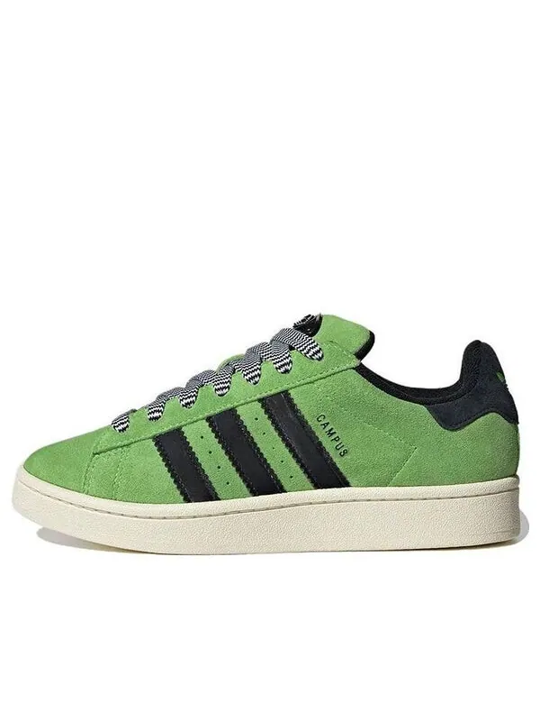Кроссовки кампус 00-х Adidas — изображение 1 из 4, зеленый/черный/белый