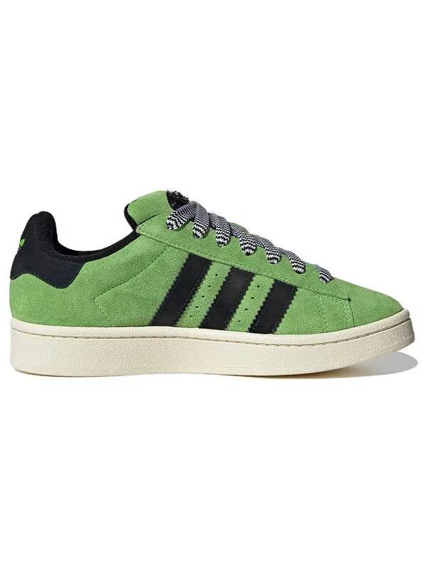 Кроссовки кампус 00-х Adidas — изображение 2 из 4, зеленый/черный/белый