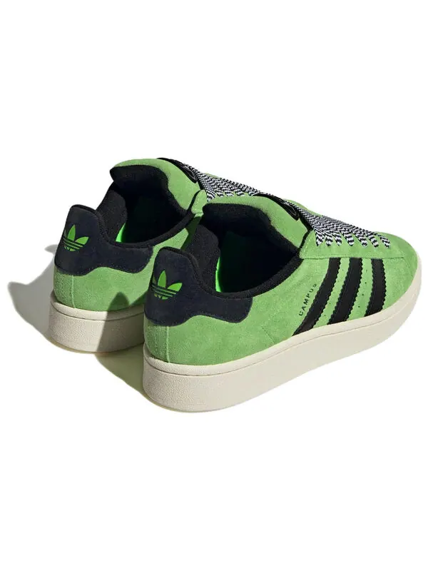Кроссовки кампус 00-х Adidas — изображение 4 из 4, зеленый/черный/белый