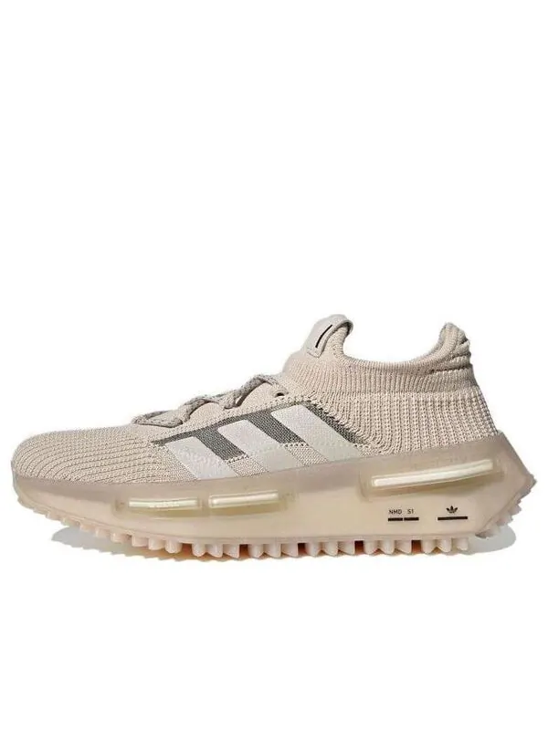 Кроссовки originals nmd s1 shoes 'white silver metallic black' Adidas — изображение 1 из 4, черный/белый