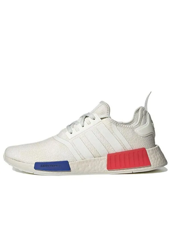 Кроссовки nmd_r1 Adidas — изображение 1 из 4, белый/красный/синий