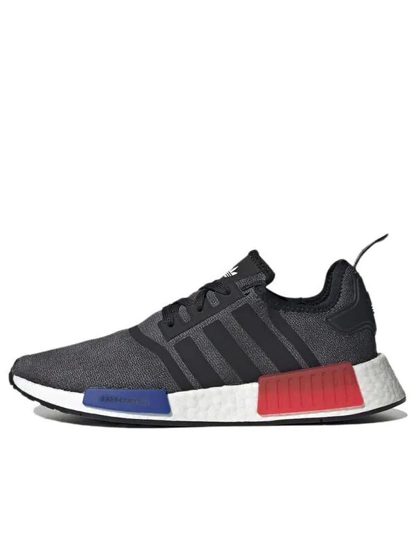 Кроссовки nmd_r1 Adidas — изображение 1 из 4, черный/синий/красный
