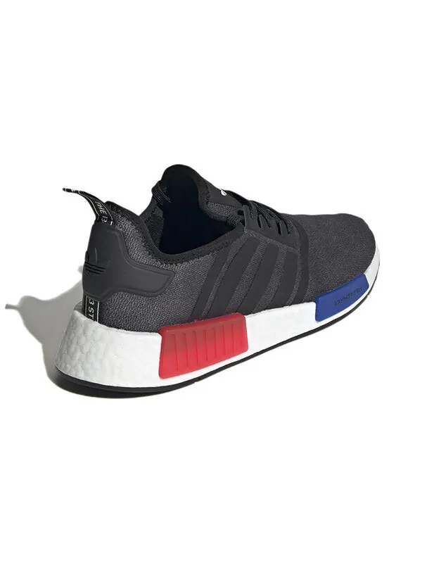Кроссовки nmd_r1 Adidas — изображение 4 из 4, черный/синий/красный