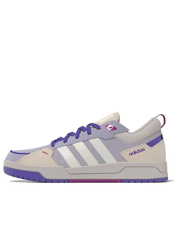 Кроссовки neo 100db shoes Adidas — изображение 1 из 4, бежевый/фиолетовый/белый