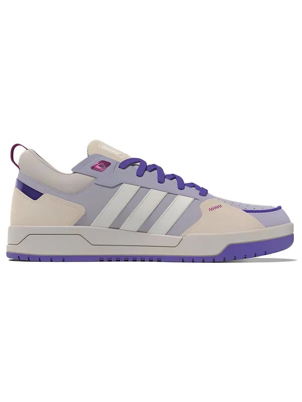 Кроссовки neo 100db shoes Adidas — изображение 2 из 4, бежевый/фиолетовый/белый
