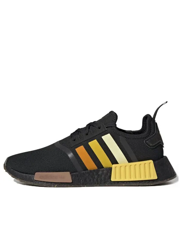 Кроссовки nmd_r1 'black clay strata' Adidas — изображение 1 из 1, черный