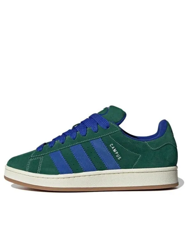 Кроссовки кампус 00-х Adidas — изображение 1 из 4, темный зеленый/синий