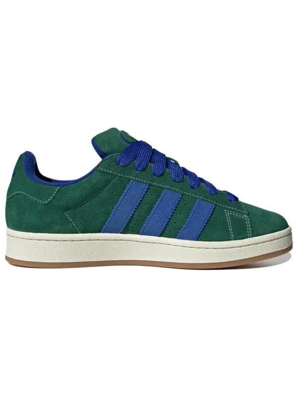 Кроссовки кампус 00-х Adidas — изображение 2 из 4, темный зеленый/синий