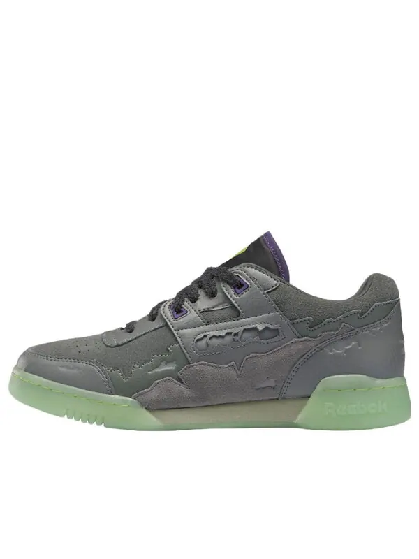 Кроссовки dc workout plus shoes 'essential grey / free green' Reebok — изображение 1 из 4, серый//зеленый