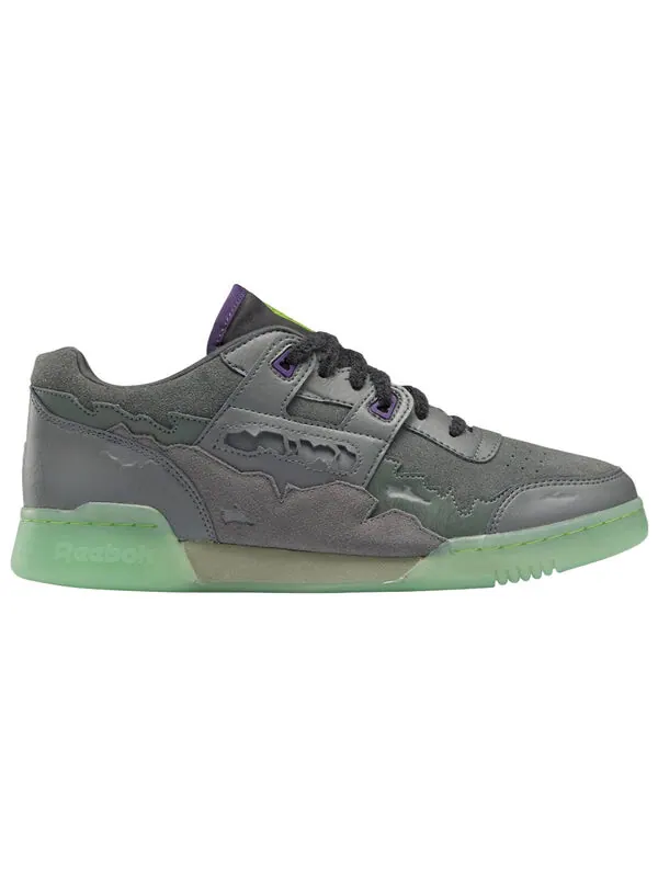 Кроссовки dc workout plus shoes 'essential grey / free green' Reebok — изображение 2 из 4, серый//зеленый