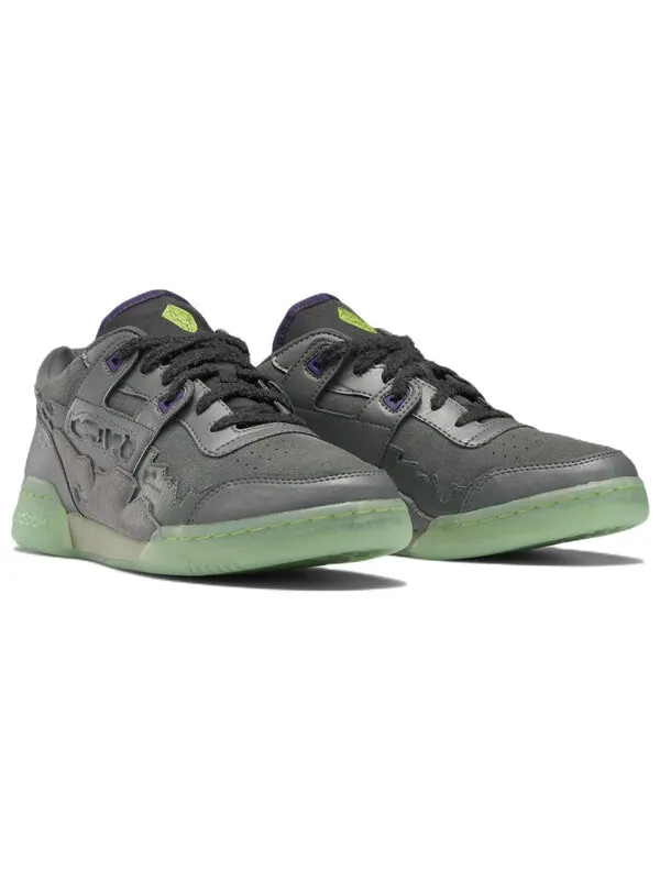 Кроссовки dc workout plus shoes 'essential grey / free green' Reebok — изображение 3 из 4, серый//зеленый