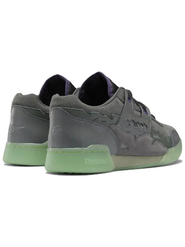 Кроссовки dc workout plus shoes 'essential grey / free green' Reebok — изображение 4 из 4, серый//зеленый