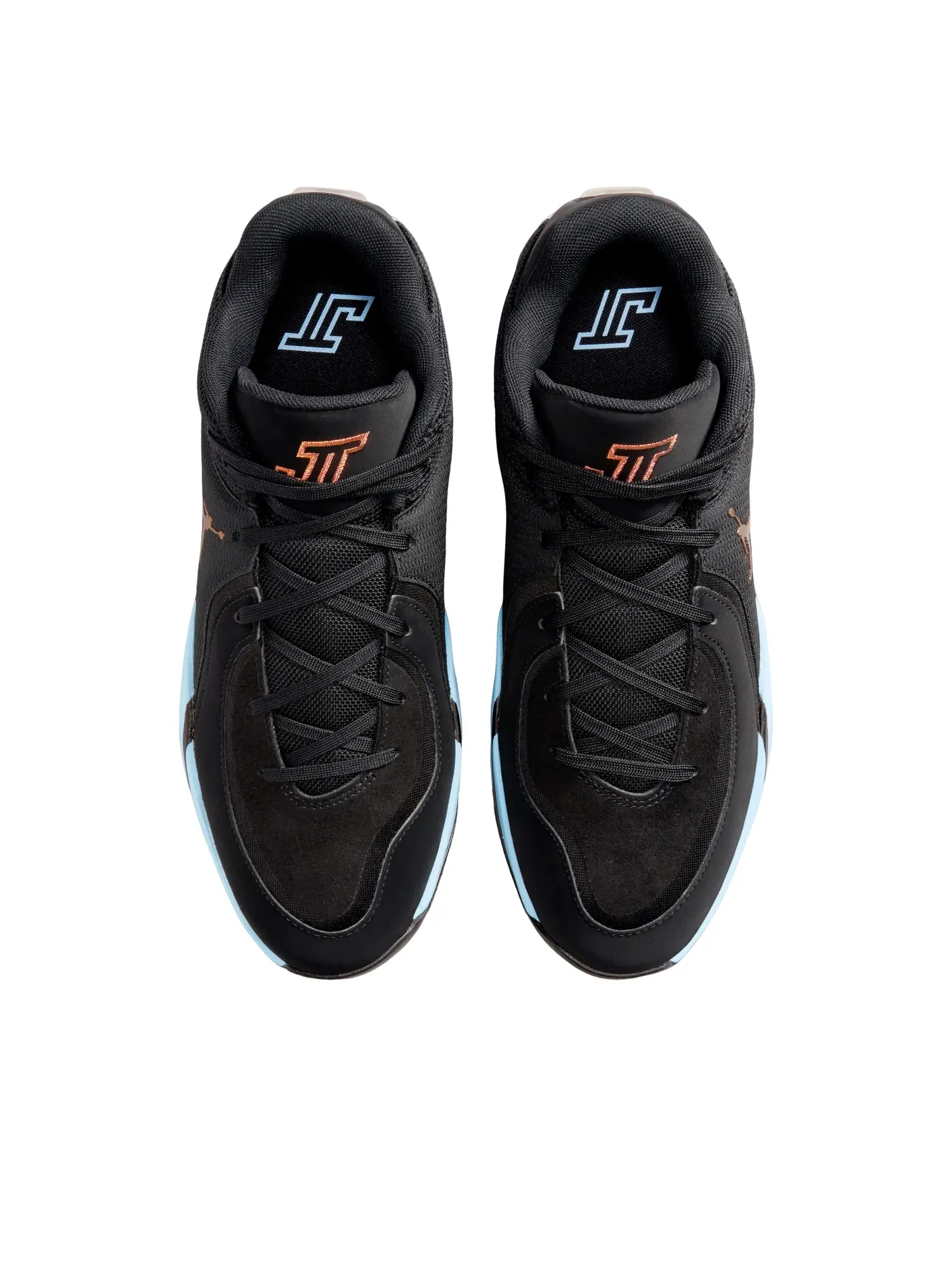 Кроссовки Air Jordan Tatum 4 PF 'Black Ice Blue' HQ4613-004 — изображение 2 из 6, черный