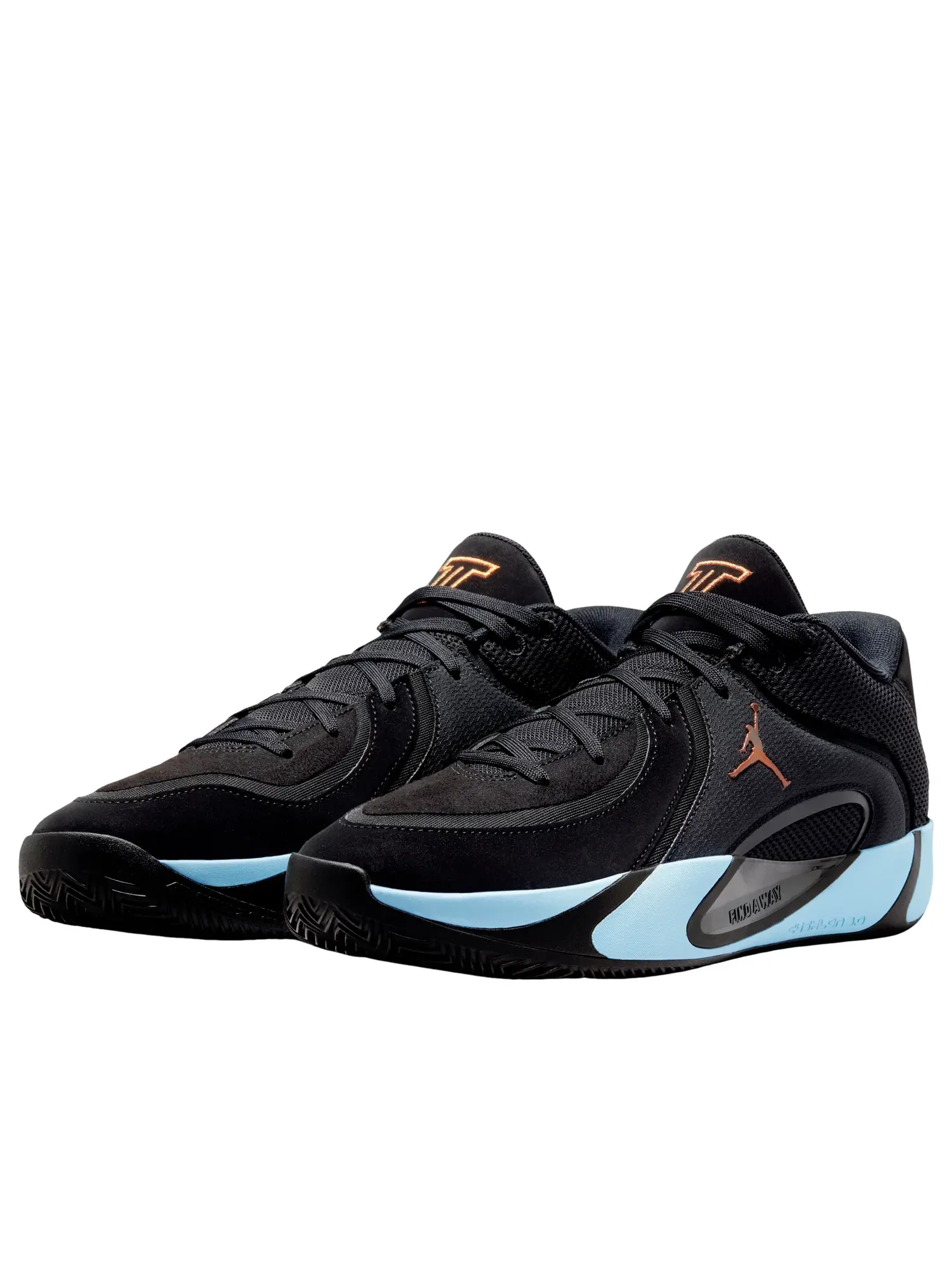 Кроссовки Air Jordan Tatum 4 PF 'Black Ice Blue' HQ4613-004 — изображение 4 из 6, черный