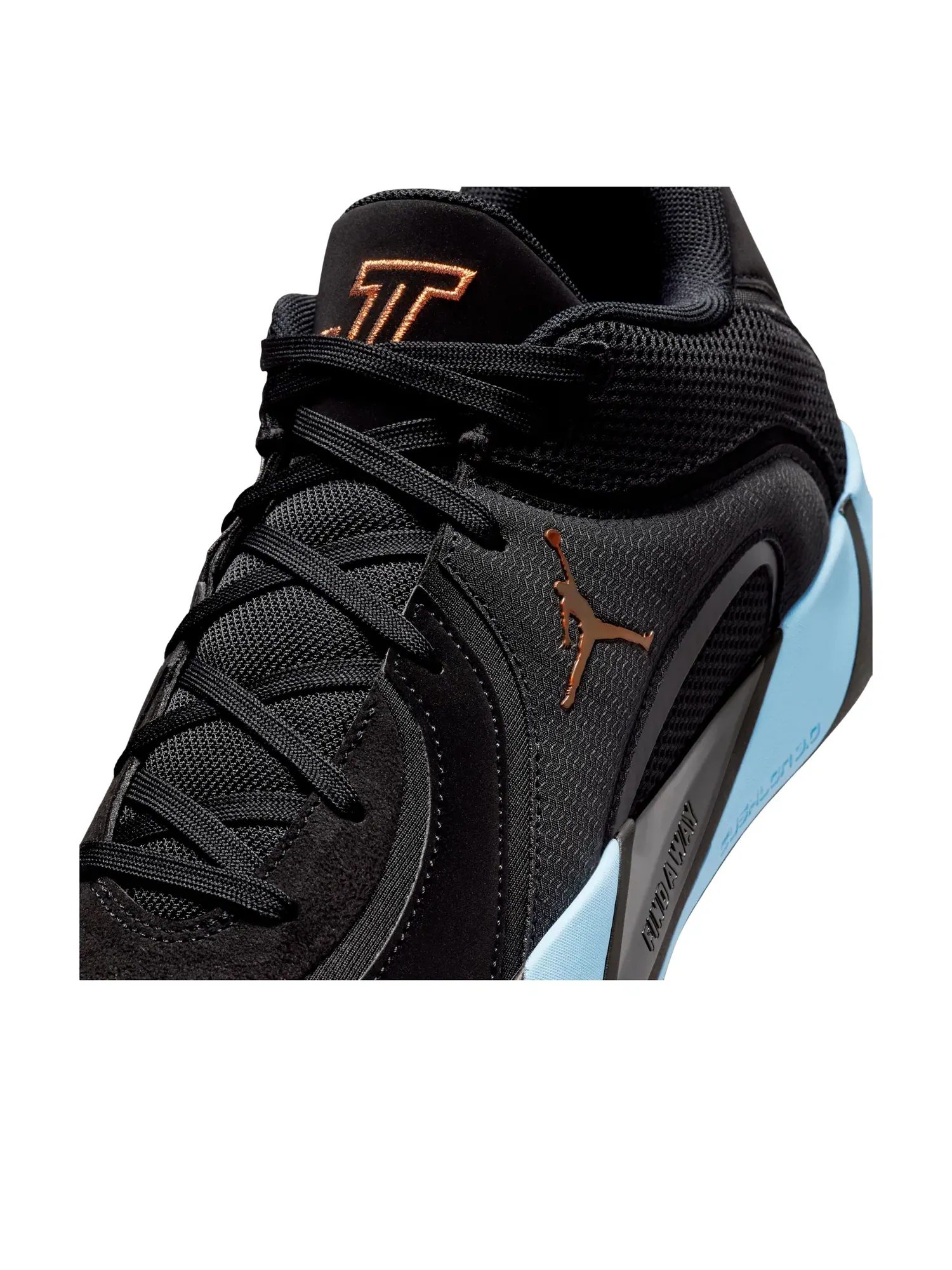 Кроссовки Air Jordan Tatum 4 PF 'Black Ice Blue' HQ4613-004 — изображение 5 из 6, черный