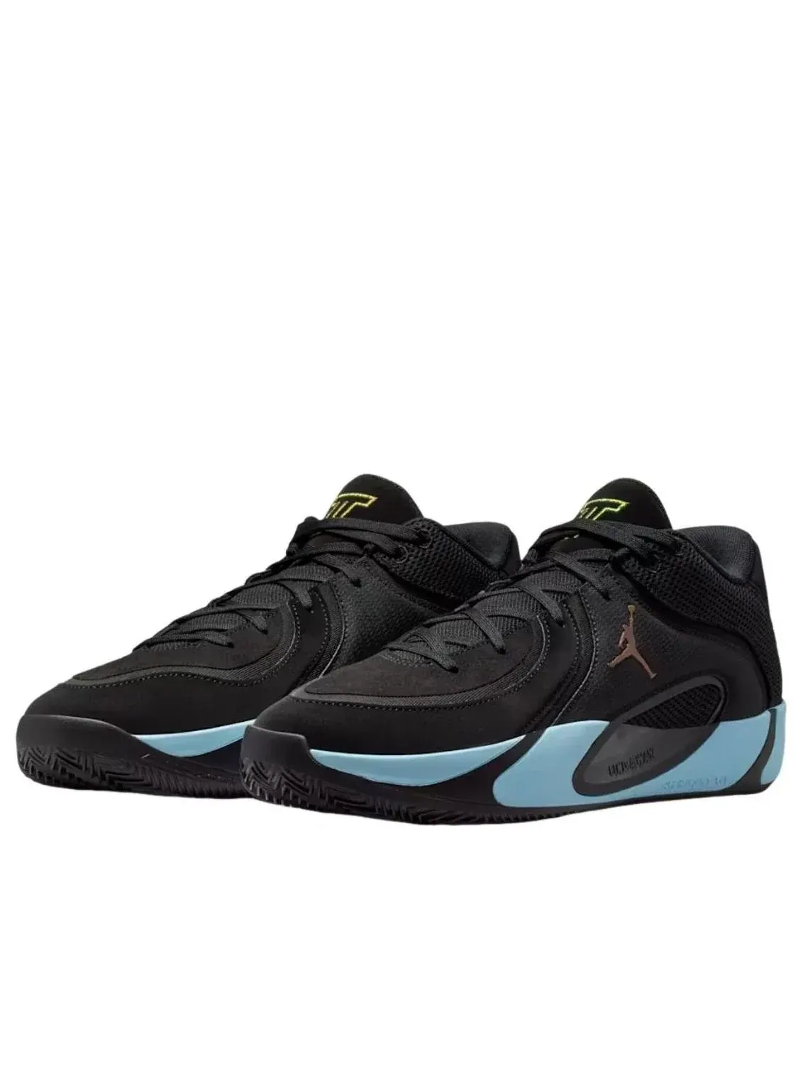 Кроссовки Air Jordan Tatum 4 'Black Ice Blue' HQ4614-004 — изображение 4 из 6, черный
