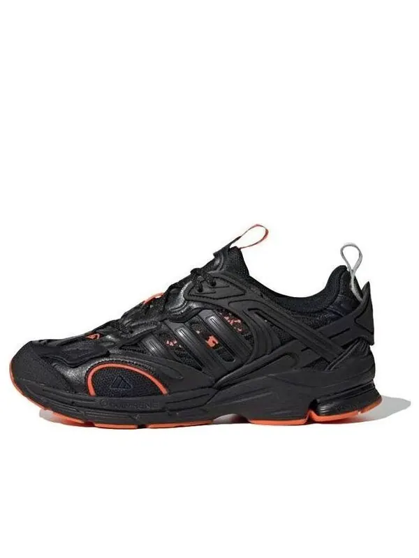 Кроссовки spiritain 2000 deluxe Adidas — изображение 1 из 4, черный/оранжевый