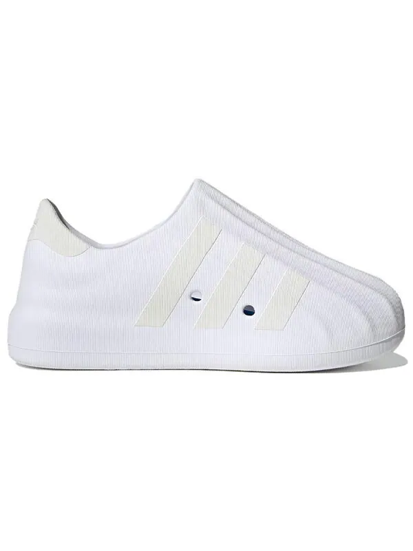 Тапочки adifom superstar 'triple white' Adidas — изображение 2 из 4, белый