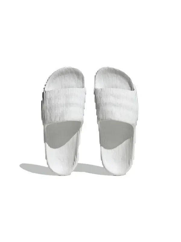 Тапочки adilette 22 slides 'crystal white' Adidas — изображение 4 из 4, белый