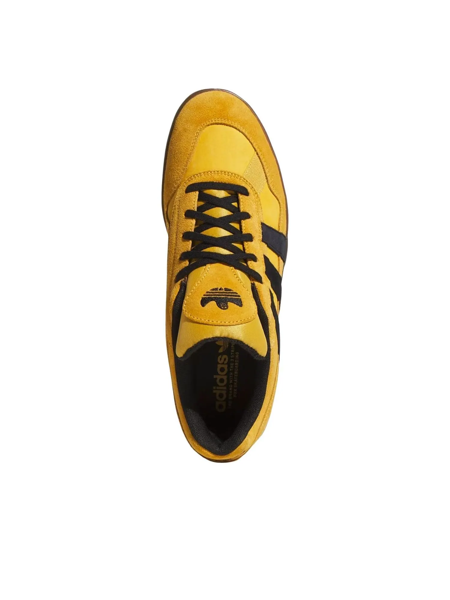 Adidas Aloha Super 'Preloved Yellow Core Black Gum' — изображение 4 из 6, желтый/черный