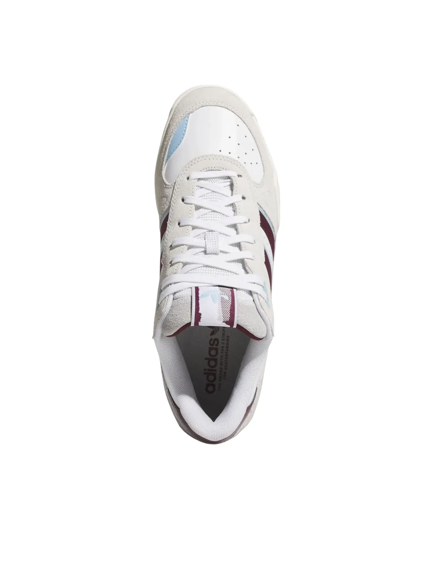 Кроссовки Adidas Tekkira Cup 'Cloud White Maroon Clear Sky' HQ4811 — изображение 2 из 6, белый