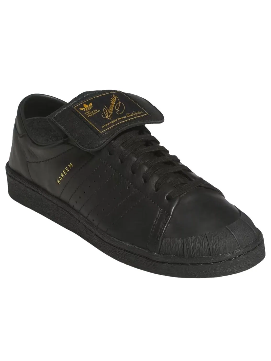 Adidas x Willy Chavarria Jabbar Low 'Black Gold Metallic' — изображение 4 из 5