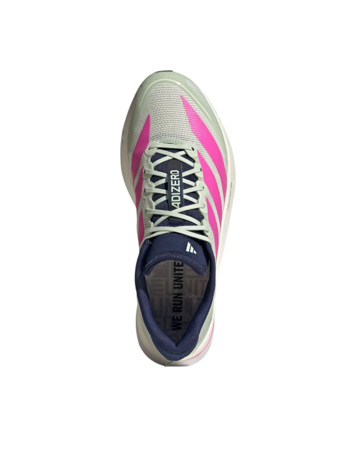 Кроссовки adidas Adizero Boston 13 'Lime Green Shock Pink Dark Blue' — изображение 2 из 5, мульти