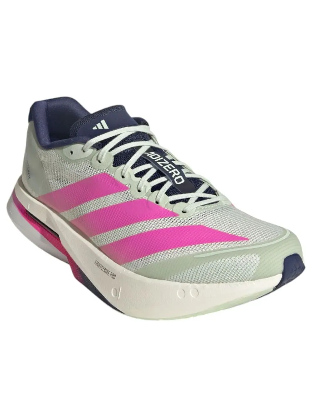 Кроссовки adidas Adizero Boston 13 'Lime Green Shock Pink Dark Blue' — изображение 4 из 5, мульти
