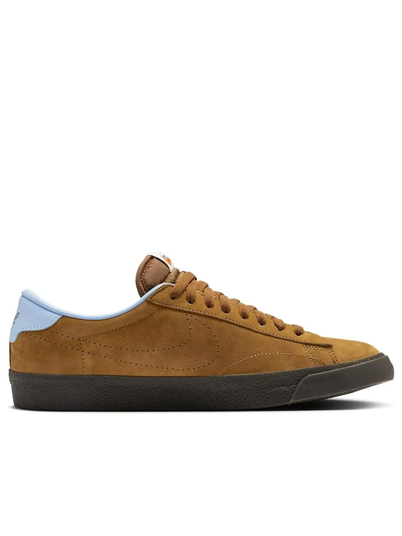 Кроссовки Nike Tennis Classic AC 'Brown Cream Blue' — изображение 2 из 6, коричневый