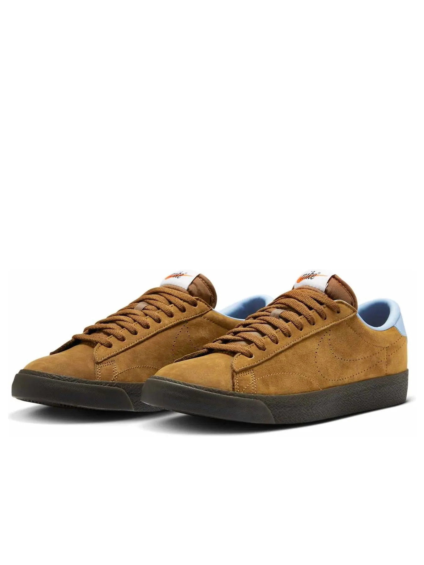 Кроссовки Nike Tennis Classic AC 'Brown Cream Blue' — изображение 3 из 6, коричневый
