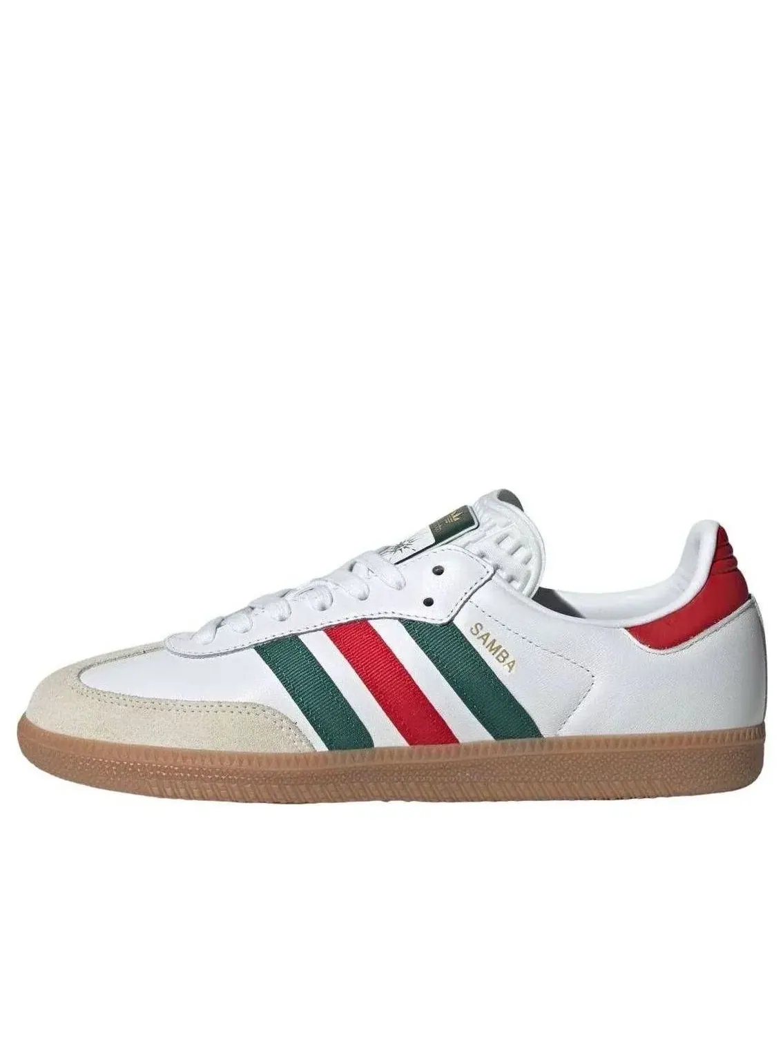 Мужские кроссовки с кожаным верхом Samba FIFA World Cup 2026 Mexico Adidas — изображение 1 из 5, белый