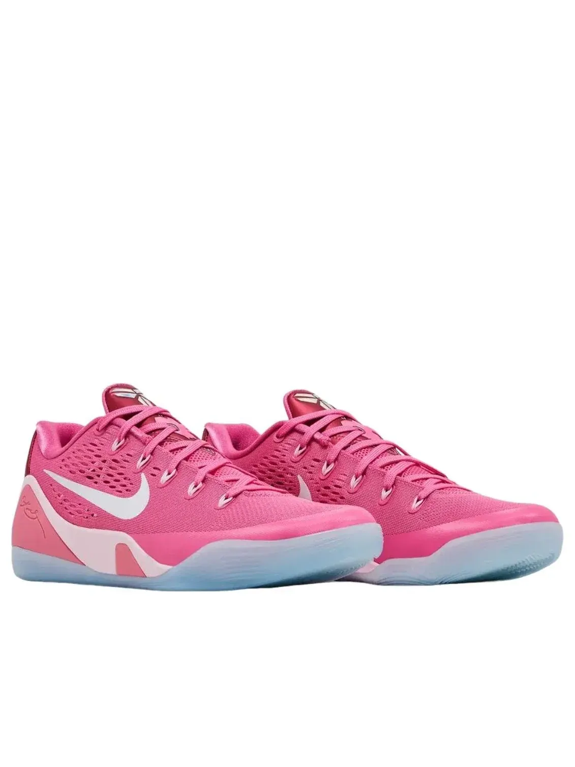 Кроссовки Nike Kobe 9 EM Low Protro 'Kay Yow Think Pink' — изображение 3 из 5, розовый