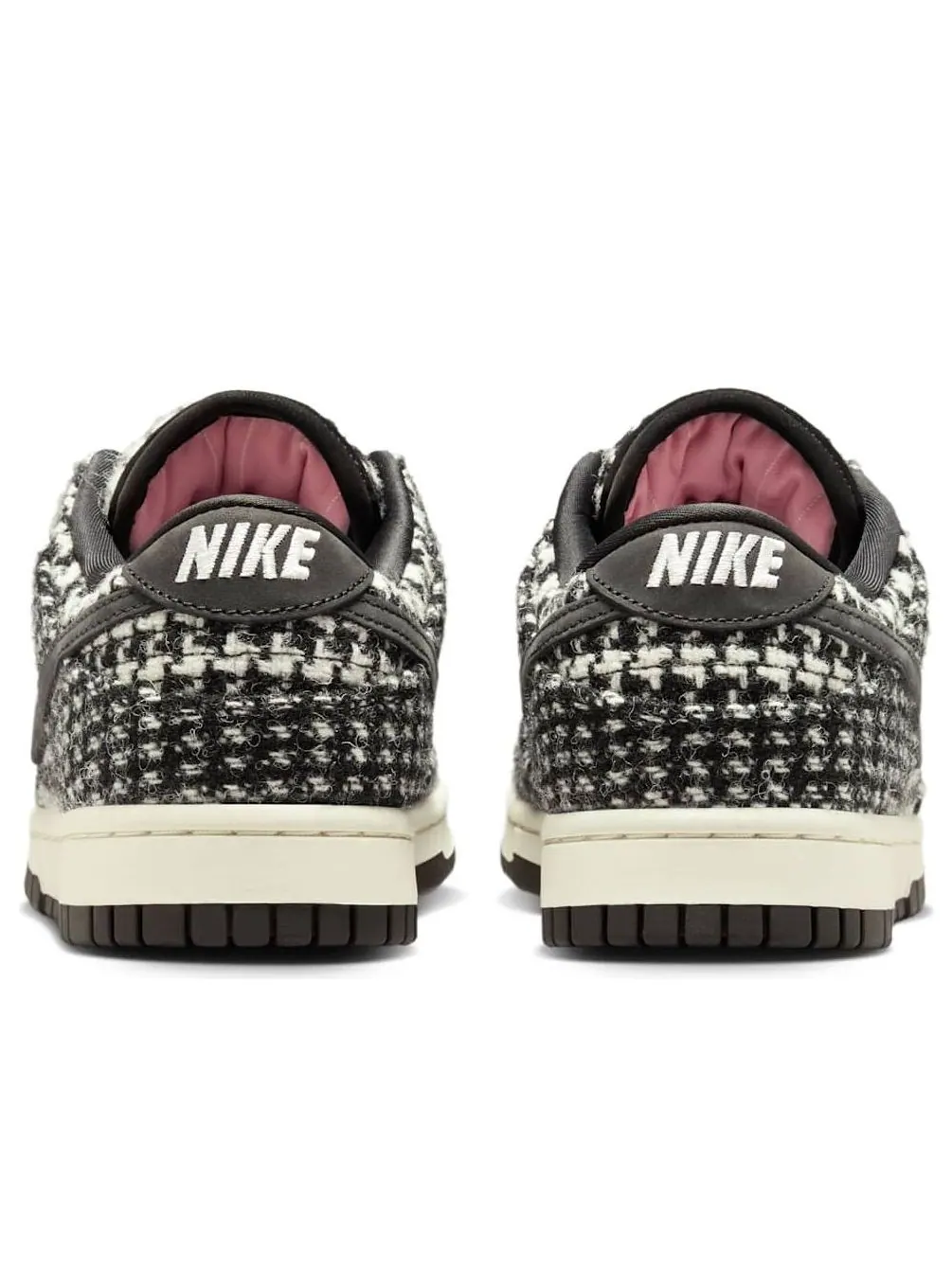 Кроссовки (WMNS) Nike x Harris Tweed Dunk Low 'White Black' — изображение 3 из 6, черный