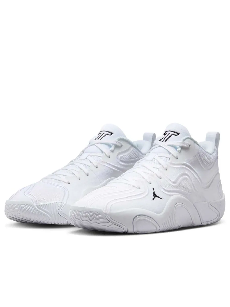 Кроссовки Air Jordan Tatum 3 PF 'White Black' — изображение 3 из 6, белый