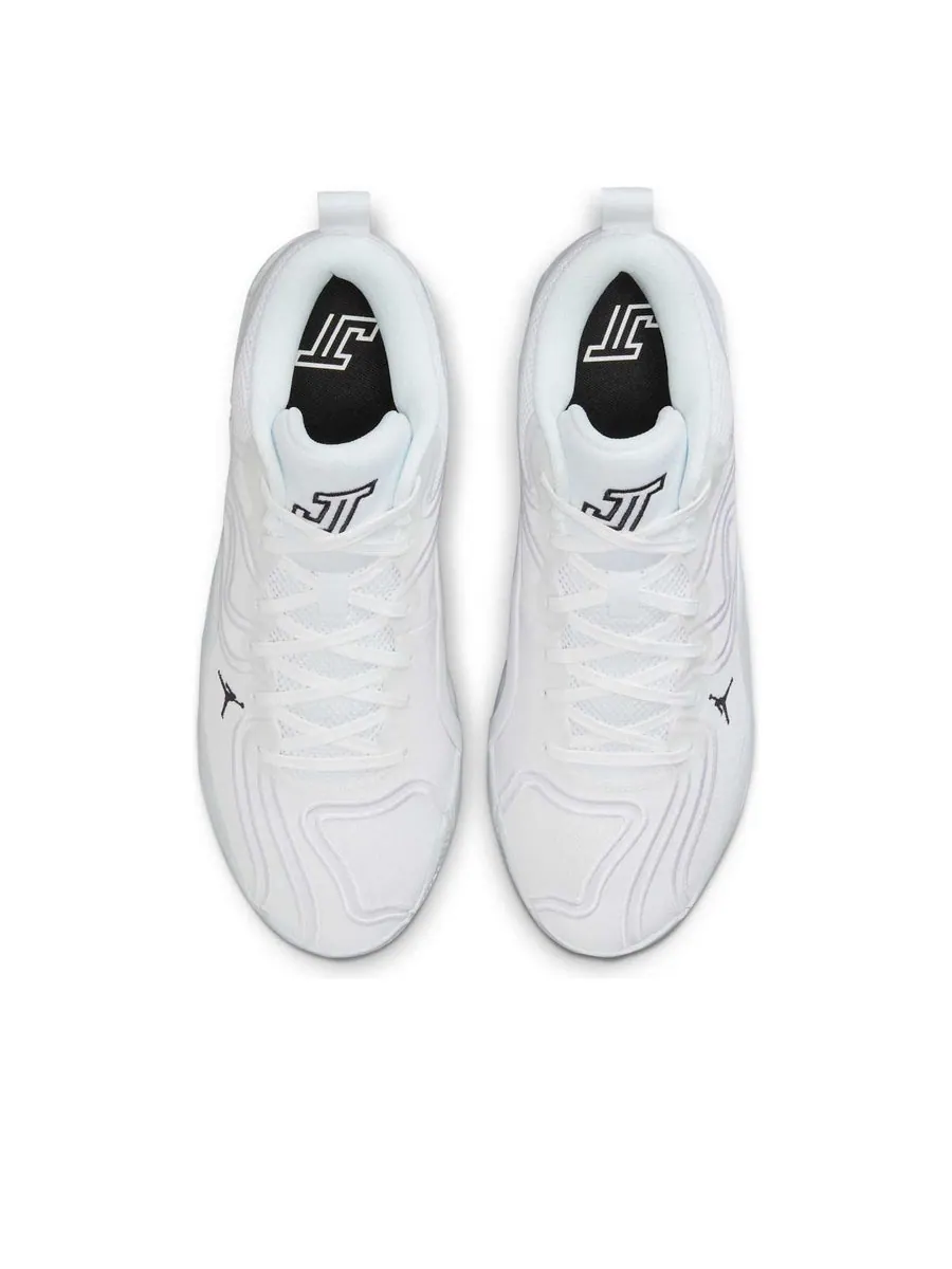 Кроссовки Air Jordan Tatum 3 PF 'White Black' — изображение 4 из 6, белый