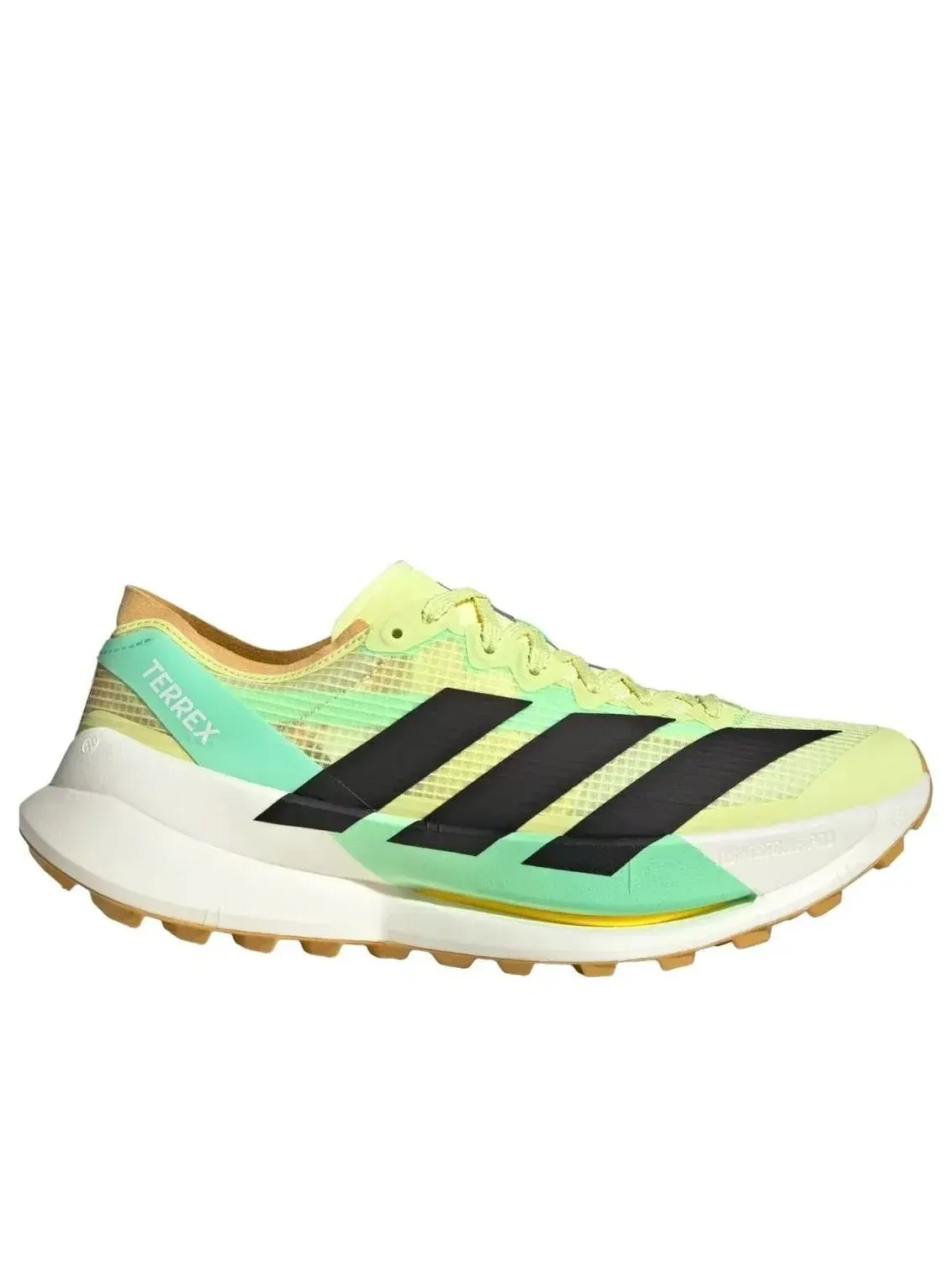 Мужские кроссовки для трейла с шнуровкой Terrex Agravic Flow Adidas — изображение 2 из 5, зеленый