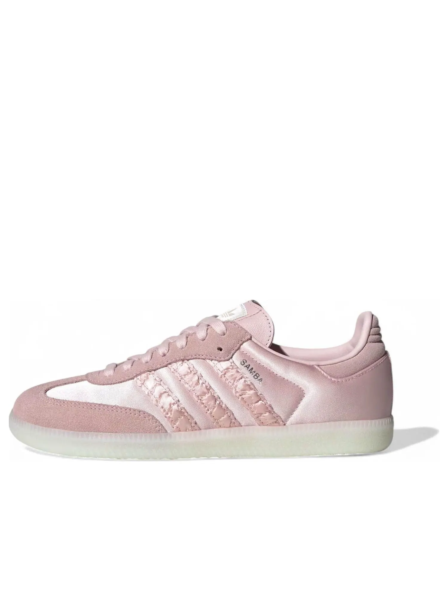 Кроссовки (WMNS) adidas Samba OG Satin 'Sandy Pink' — изображение 1 из 6, розовый