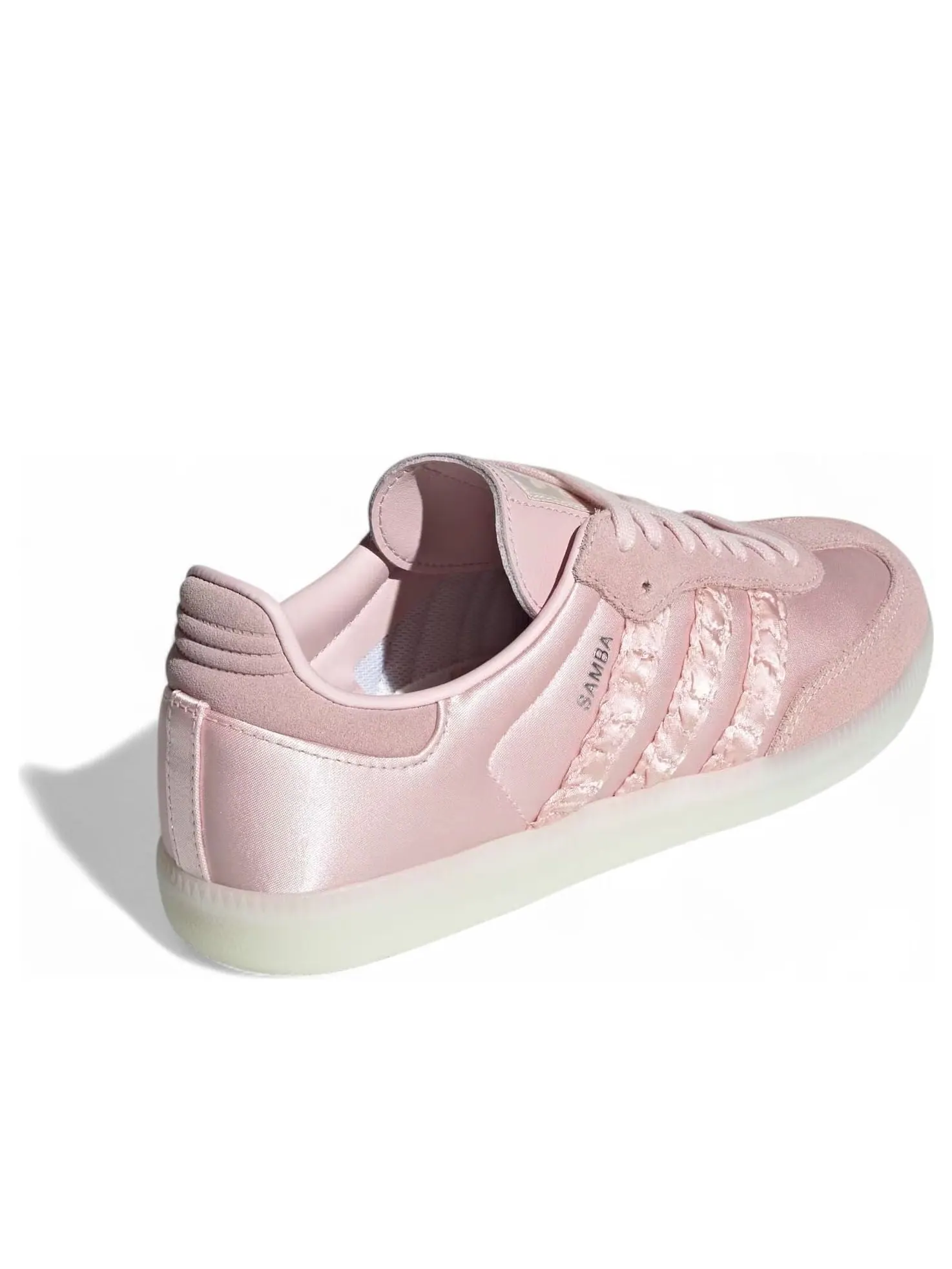 Кроссовки (WMNS) adidas Samba OG Satin 'Sandy Pink' — изображение 4 из 6, розовый