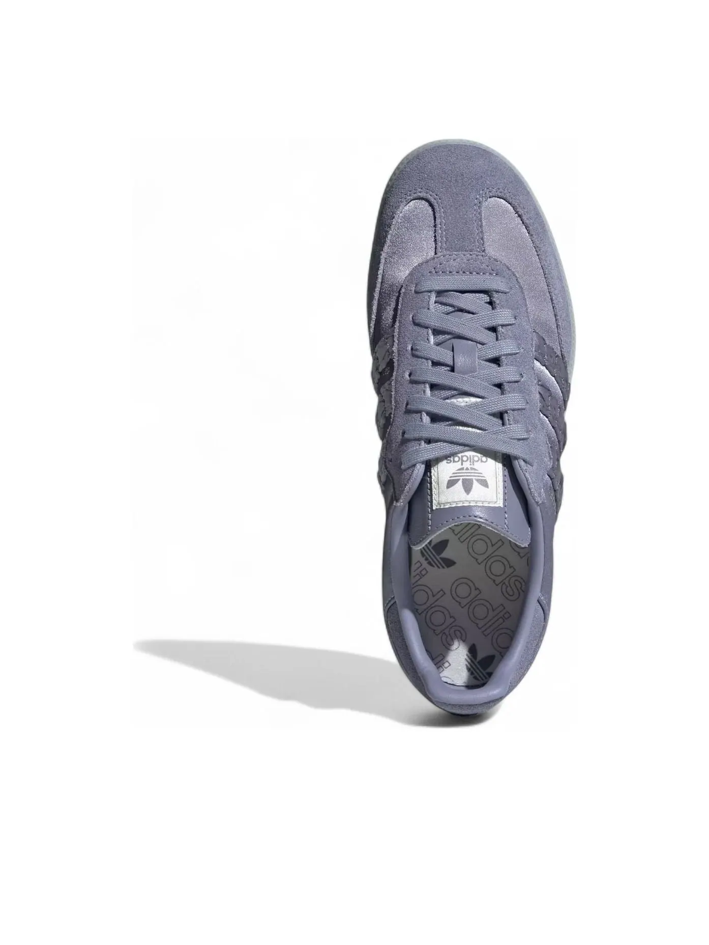 Кроссовки (WMNS) adidas Samba OG Satin 'Silver Violet' — изображение 5 из 6, фиолетовый