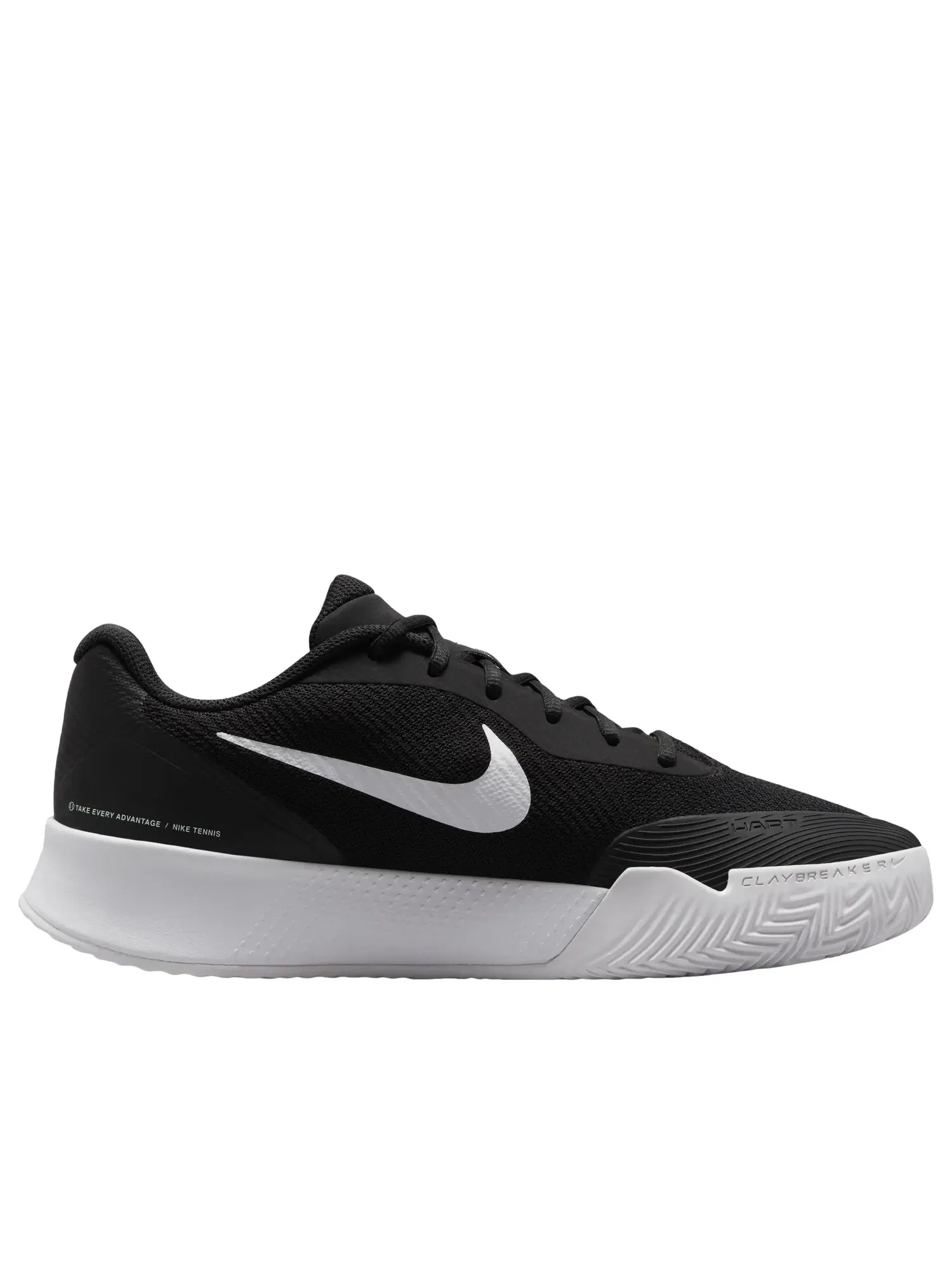 Мужские теннисные кроссовки с шнуровкой Nike Zoom Vapor Lite 3 — изображение 6 из 6, черный