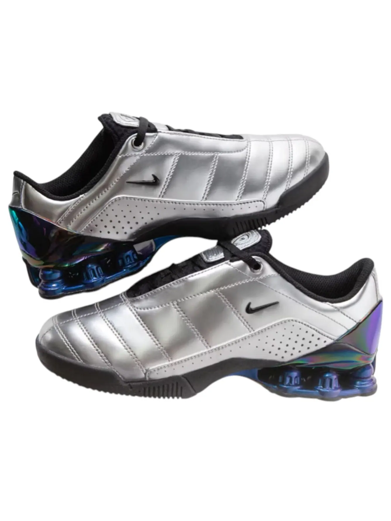 (WMNS) Nike x Maha Amsterdam T90 Shox Magia 'Metallic Silver' — изображение 4 из 4