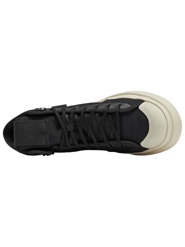 Кроссовки y 3 ajatu court high Adidas — изображение 3 из 4, черный/белый