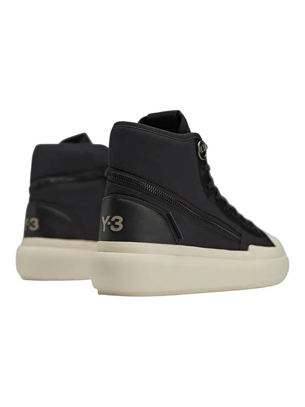Кроссовки y 3 ajatu court high Adidas — изображение 4 из 4, черный/белый
