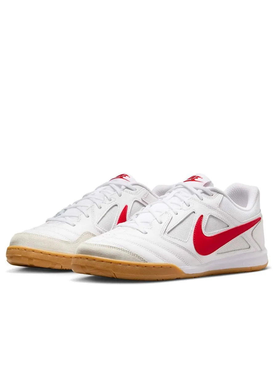Кроссовки Nike Gato 'White University Red Gum' — изображение 3 из 6, белый