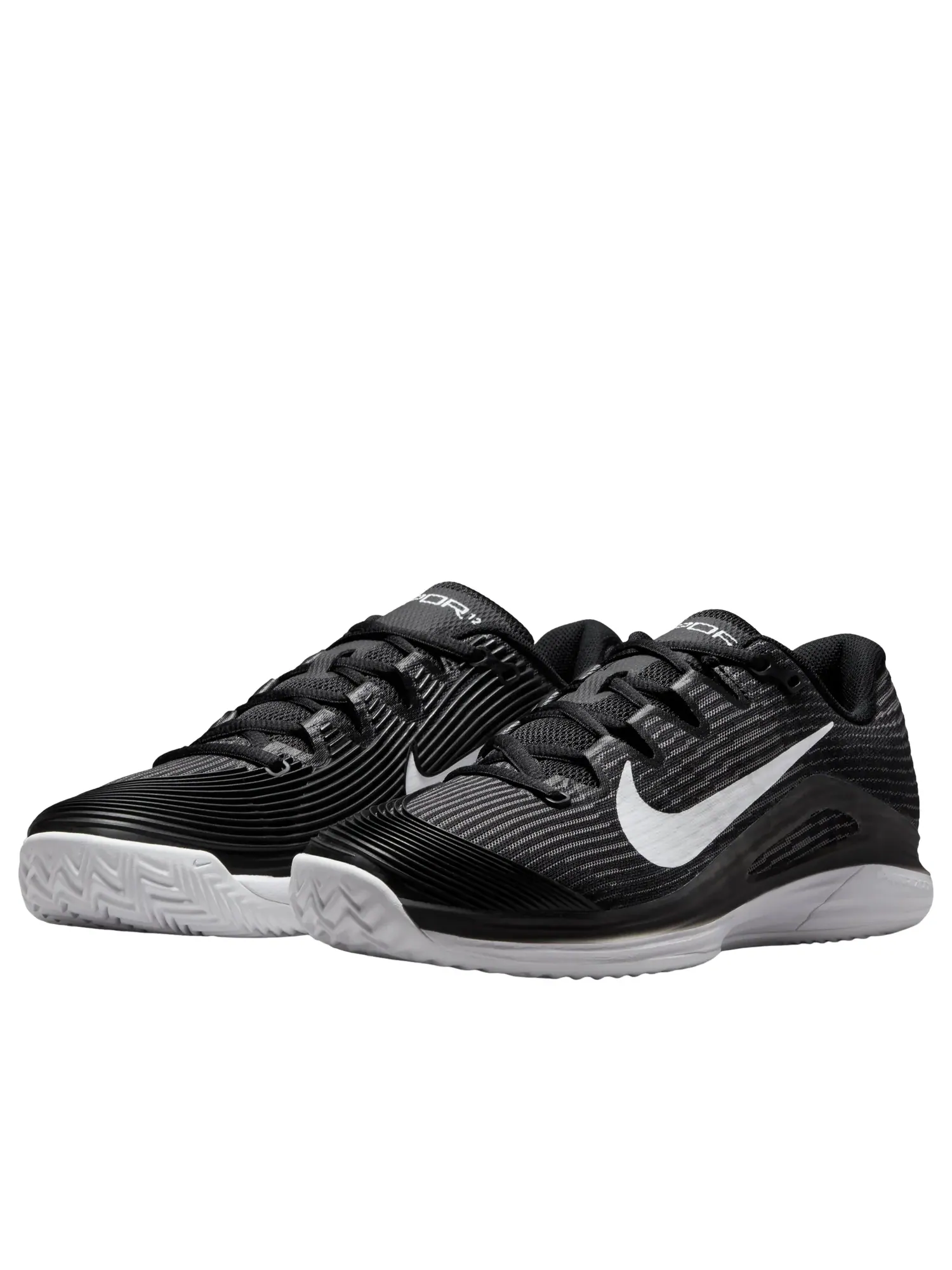 Кроссовки (WMNS) Nike Court Air Zoom Vapor 12 CC 'Black Dark Smoke Grey White' — изображение 4 из 6, черный