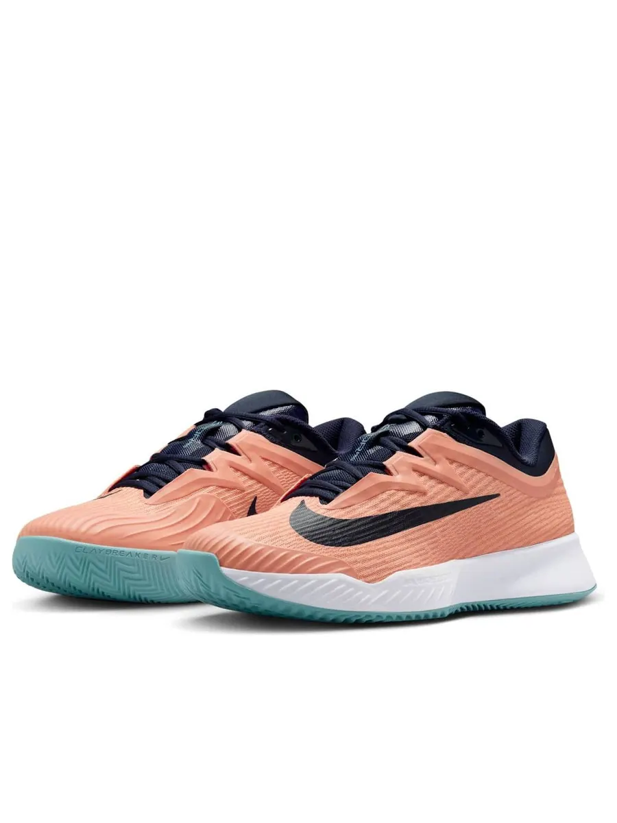 Кроссовки Nike Zoom Vapor Pro 3 'Clay Apricot Agate White Denim Turquoise Obsidian' — изображение 3 из 6, оранжевый