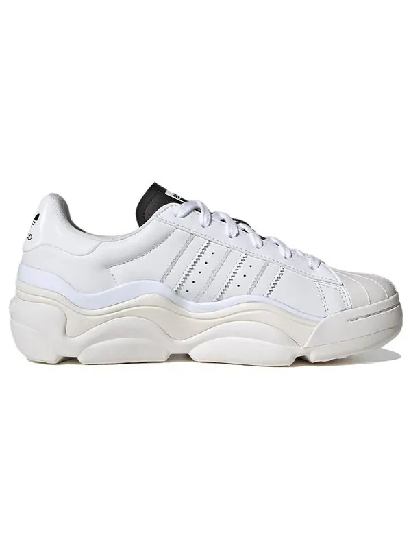 Кроссовки оригиналы супер милленкон Adidas — изображение 2 из 4, белый/черный
