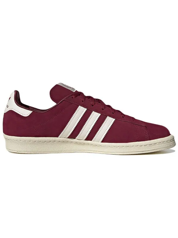 Кроссовки x спортивный и богатый кампус 80-х Adidas — изображение 2 из 4, бордовый/белый/бордовый