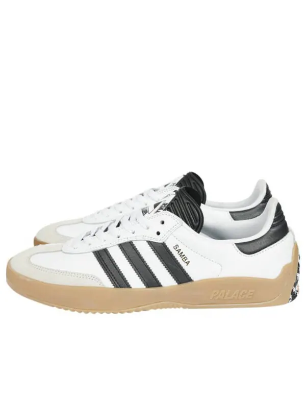 Кроссовки x palace puig samba Adidas — изображение 1 из 4, белый/черный