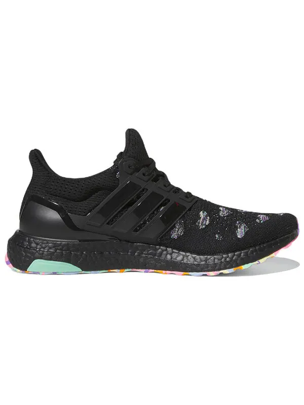 Кроссовки кроссовки ultraboost 1.0 Adidas — изображение 2 из 4, черный/черный/синий